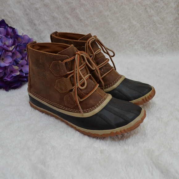 Sorel Shoes - Sorel Out 'N About Leather Duck Boot